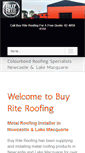 Mobile Screenshot of buyriteroofing.com.au